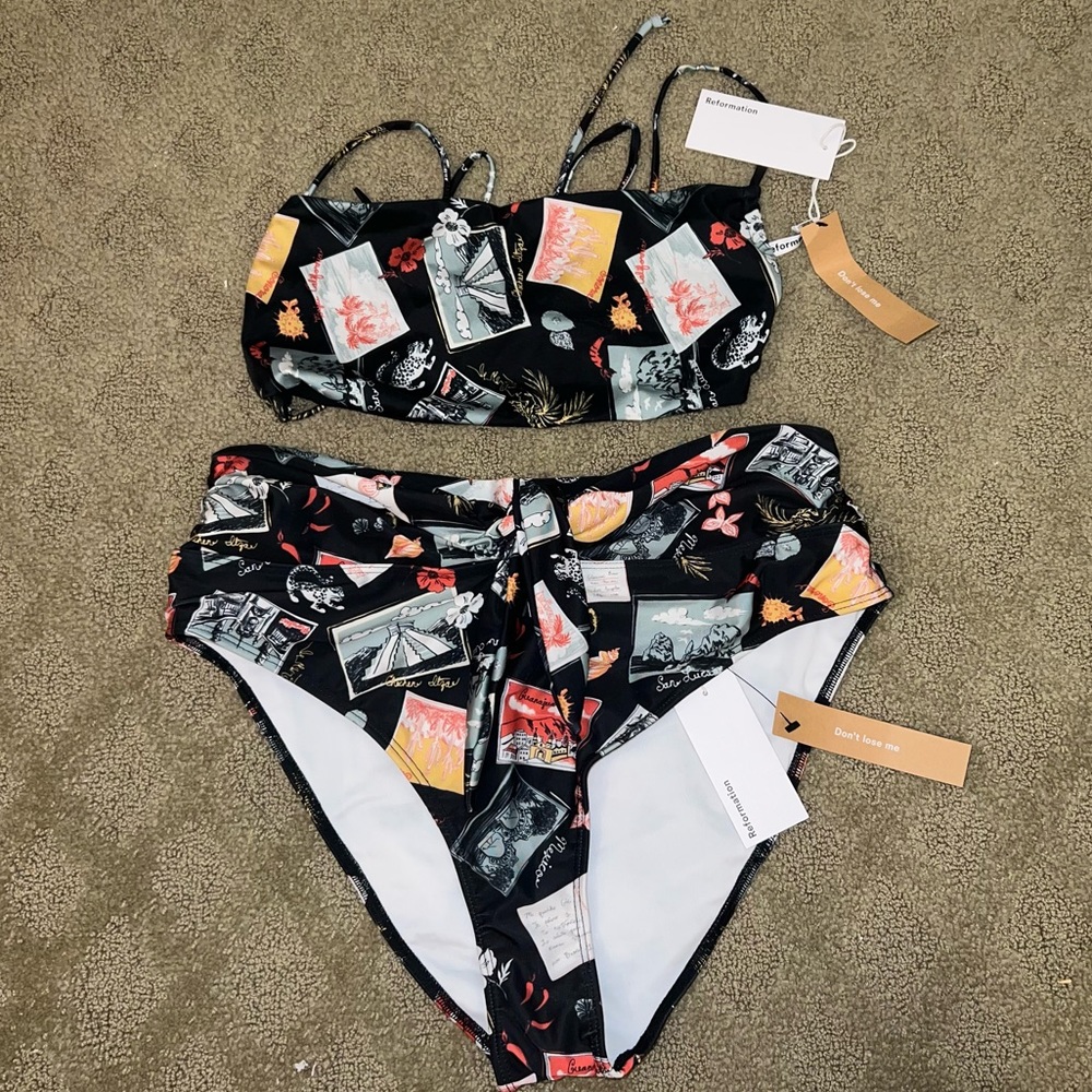 Reformation Postcards Bikini size XL